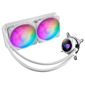 DISS A LIQUIDO ASUS ROG STRIX LC II 240 ARGB WHITE ED. RADIATOR-121X272X27MM 2X120MM AURA LGA 1700-1200-1150-AM4 90RC00E2-M0UAY4