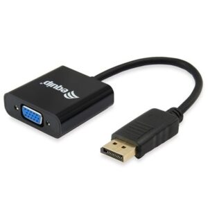 ADATTATORE DISPLAYPORT EQUIP 133435 A HD15 VGA SUPPORTA RISOL. VIDEO FINO A 1920X1080/60HZ - EAN: 4015867157503
