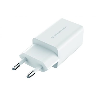 CARICATORE USB CONCEPTRONICALTHEA06W A 2 PORTE DA 12W - 2.4A - BIANCO FINO:31/12