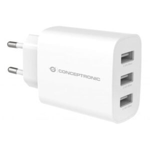 CARICATORE USB CONCEPTRONIC ALTHEA13W A 3 PORTE DA 30W - BIANCO FINO:31/03
