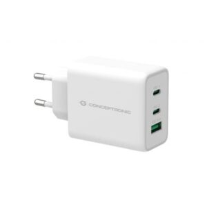 CARICATORE PD USB-C GAN CONCEPTRONIC ALTHEA12WA 3P DA 65W QC3.0- BIANCO FINO:31/03