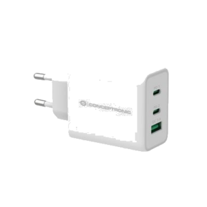 CARICATORE PD USB-C GAN CONCEPTRONIC ALTHEA12WA 3P DA 65W QC3.0- BIANCO FINO:31/03