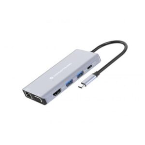 DOCKING STATION 10IN1 CONCEPTRONIC DONN20G USB 3.2 - HDMI, VGA, USB-A 3.0X3,SD,TF/MICROSD,AUDIO GBE LAN -USB PD DA 10 FINO:31/03