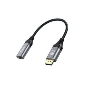 ADATTATORE DA DISPLAYPORT 1.4 A HDMI EQUIP 1334468K/60HZ CUSTODIA IN ALLUMINIO - EAN: 4015867230039