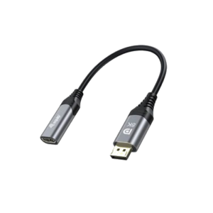 ADATTATORE DA DISPLAYPORT 1.4 A HDMI EQUIP 1334468K/60HZ CUSTODIA IN ALLUMINIO - EAN: 4015867230039