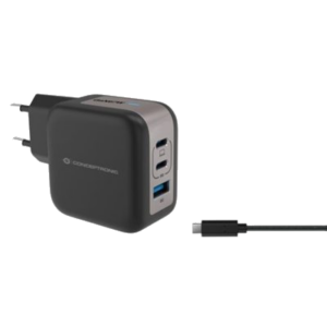 CARICATORE PD USB GAN CONCEPTRONIC ALTHEA17B NERO A 3P DA 67W FINO:31/03