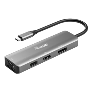 ADATTATORE EQUIP 133485 DA USB-C A HDMI/DISPLAYPORT/VGA/USB - EAN: 4015867227640