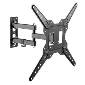 STAFFA X LCD/TV A MURO EQUIP 650413 X TV DA 23"-55"-FULL MOTION SUPP.FINO A 30KG-GIREVOLE ED INCLINABILE - EAN: 4015867238424