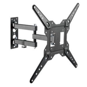 STAFFA X LCD/TV A MURO EQUIP 650413 X TV DA 23"-55"-FULL MOTION SUPP.FINO A 30KG-GIREVOLE ED INCLINABILE - EAN: 4015867238424