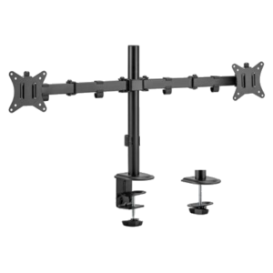 STAFFA X MONITOR DA TAVOLO (ARTICOLATO) 17"-32" EQUIP 650157 SUPP.FINO A 9KG A SCHERMO - VESA FINO A 100X100 ROTAZIONE 360 -