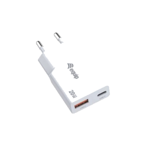 CARICABATTERIE USB PD GAN EQUIP 245522 A 2 PORTE 20W - SOTTILE - 1X USB-C - EAN: 4015867242179