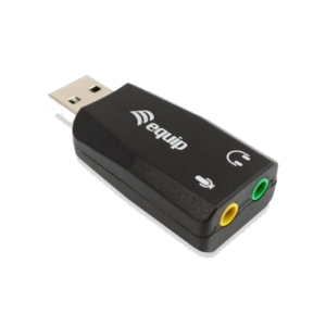 ADATTATORE AUDIO USB EQUIP 245320 PER MICROFONI-CASSE E CUFFIE