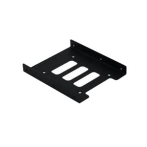 STAFFA/BRACKET PER 1 SSD/HD DA 2.5" A 3.5" METALLO ATLANTIS A06-BRA250 - INCL.KIT DI FISSAGGIO - GARANZIA 2 ANNI