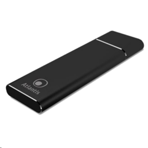 BOX EST.X SSD ATLANTIS A06-M2-NVME-01 DI TIPO M2.NVME CONN.TYPE-C USB3.1 - ALLUMINIO NERO