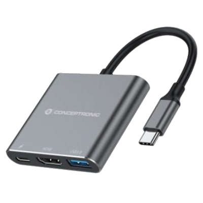 DOCKING STATION USB3.2 GEN.1 3IN1 CONCEPTRONIC DONN18G -HDMI, USB 3.0, USB-C PD DA 100 W