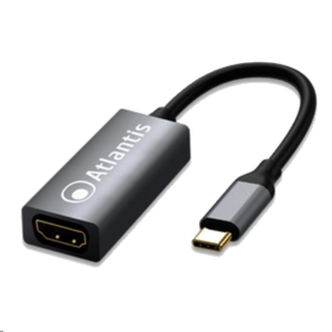 ADATTATORE TYPE-C A HDMI ATLANTIS A04-TC_HDMI -RIS.FINO A 1920X1080@60HZ - CAVO 10CM