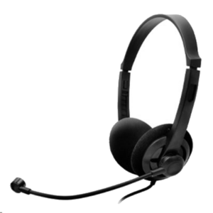 CUFFIA+MICROFONO ATLANTIS P003-USB501 CON REGOLATORE DI VOLUME SUL FILO - NERA- CONN.USB-EAN 8026974022185 -GARANZIA 2 ANNI-