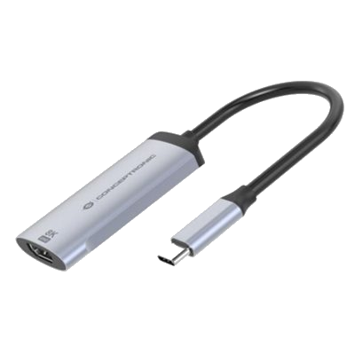 ADATTATORE USB-C A HDMI 2.1 CONCEPTRONIC ABBY23G 8K60HZFINO:31/03