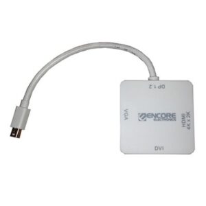 ADATTATORE ENCORE EN-ADAPT31 DA MINI DISPLAY-PORT A DVI/VGA/HDMI 3 IN 1