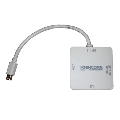 ADATTATORE ENCORE EN-ADAPT31 DA MINI DISPLAY-PORT A DVI/VGA/HDMI 3 IN 1