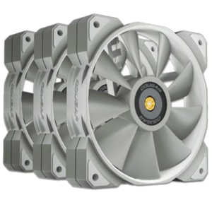 VENTOLA X CABINET COUGAR 3MMHP12W3 MHP 120 WHITE 120X120X25MM 600-2000RPM CONF. 3PZ BIANCA