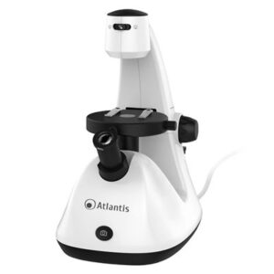 MICROSCOPIO INVERTITO DIGITALE ATLANTIS E45-MS729 USB UXGA 1600X1200 OTTICA CON FATTORE DI INGRADIMENTO A 1300X CMOS