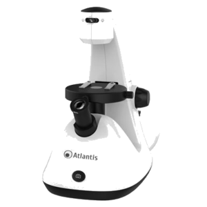 MICROSCOPIO INVERTITO DIGITALE ATLANTIS E45-MS729 USB UXGA 1600X1200 OTTICA CON FATTORE DI INGRADIMENTO A 1300X CMOS