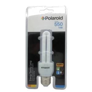 LAMPADA BC POLAROID E27 2U 11W-550LM (46W) 4200K 610-818764 / 4250175818764