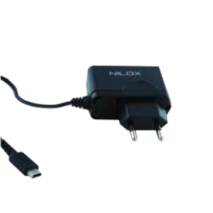 CARICABATTERIE NINTENDO DS LITE/DSI DA CASA NILOX NERO - 11NX07AL00001