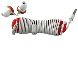 AVVOLGICAVI SKINTEK IN SILICONE X CAVI CUFFIE MP3/MP4/IPOD/TELEFONI SK-BONE-C-BL