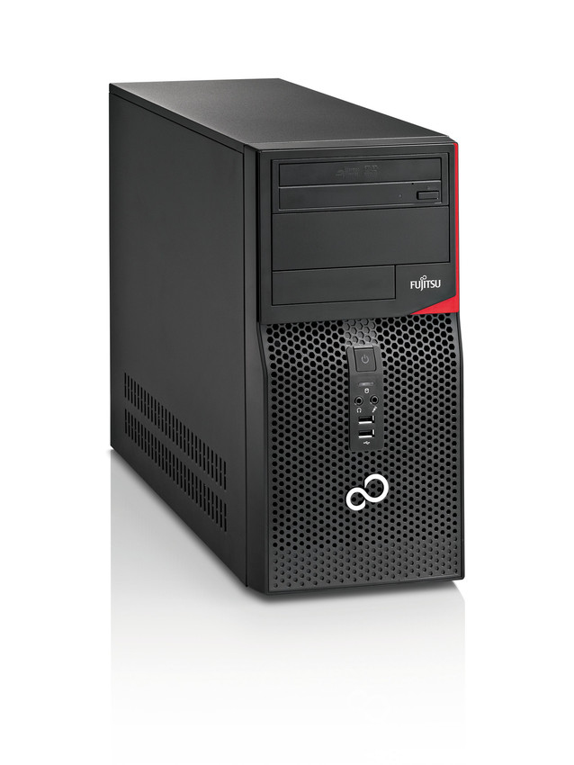 Desktop Fujitsu P410 Mid Tower Intel Core i3 3220 8GB Ram 240GB SSD DVDRW Win 10 Pro Grado B