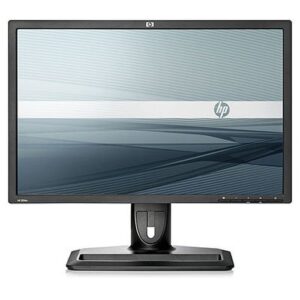 Monitor HP ZR24W 24  FullHD VGA DVI Display Port USB Black   Grado A   Incluso cavo VGA e di alimentazione